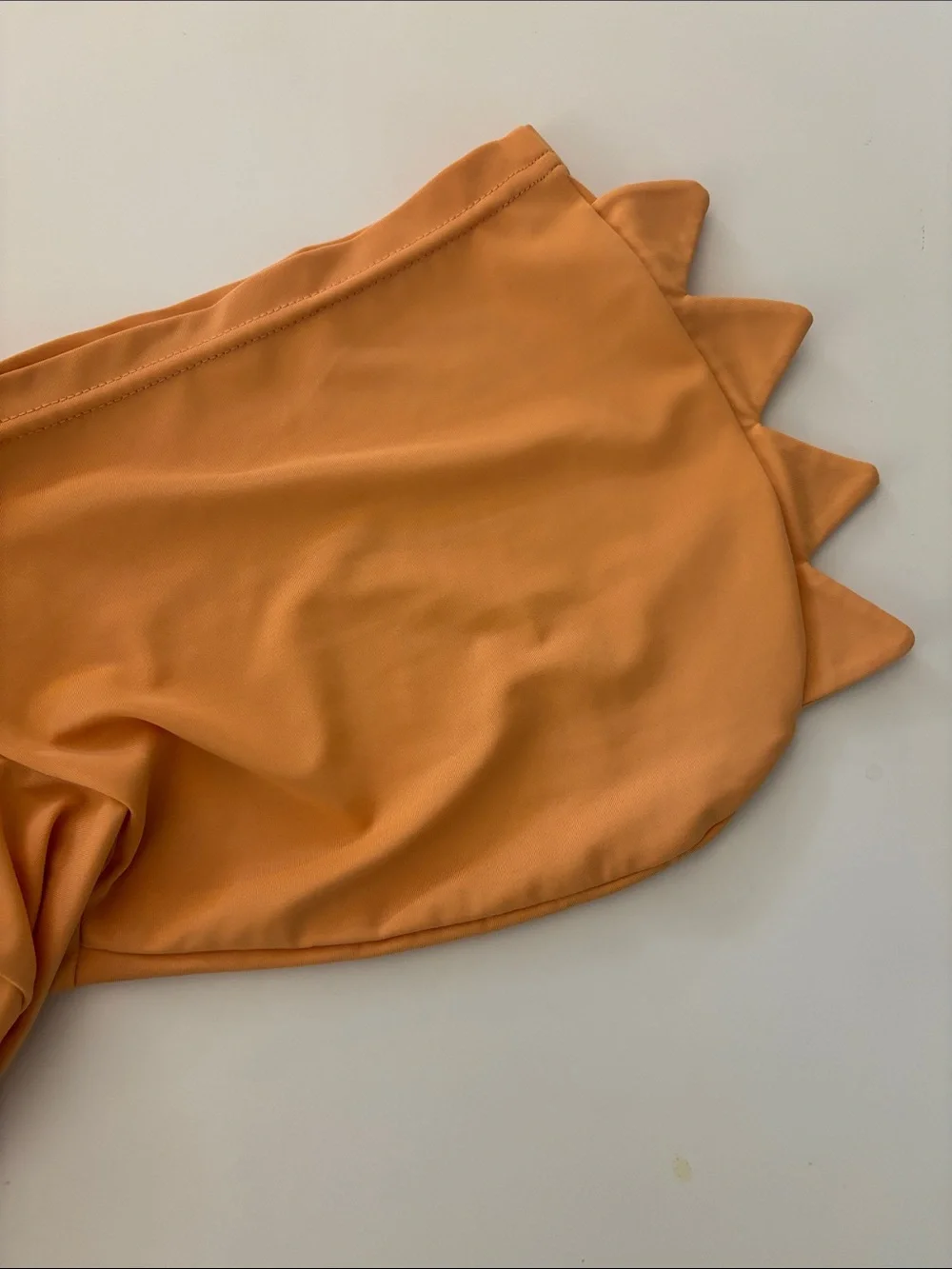 Carter's Boys Orange Rashguard Top with Navy Blue Dinosaur Swim Shorts